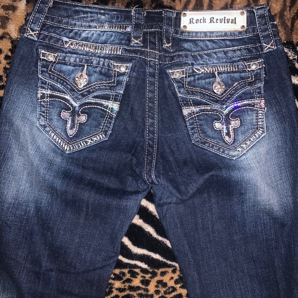 Rock Revival Jeans Celine Easy Boot Style Size 26